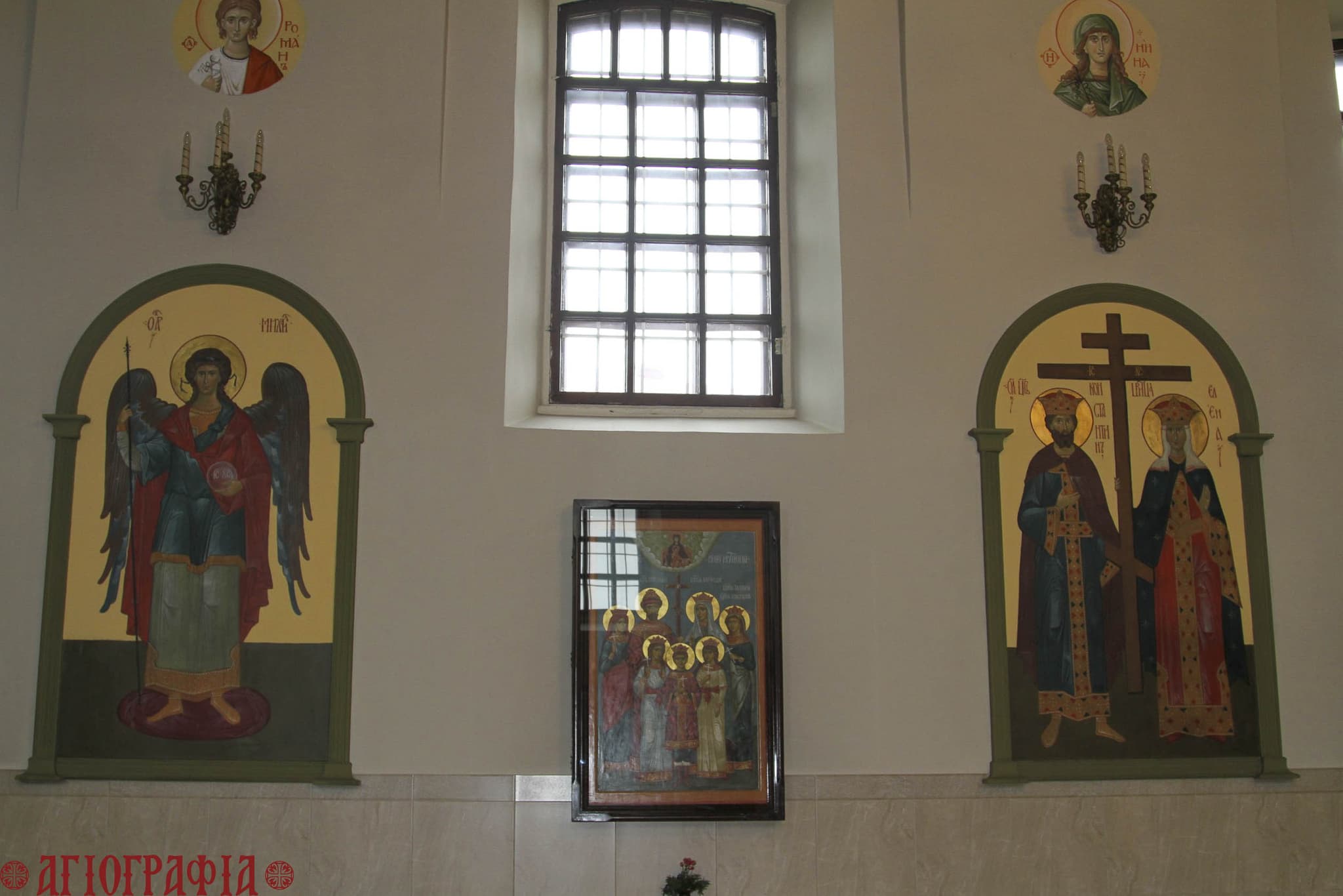 Росписи и иконы в храме святых апостолов Петра и Павла, г. Берёза, Беларусь