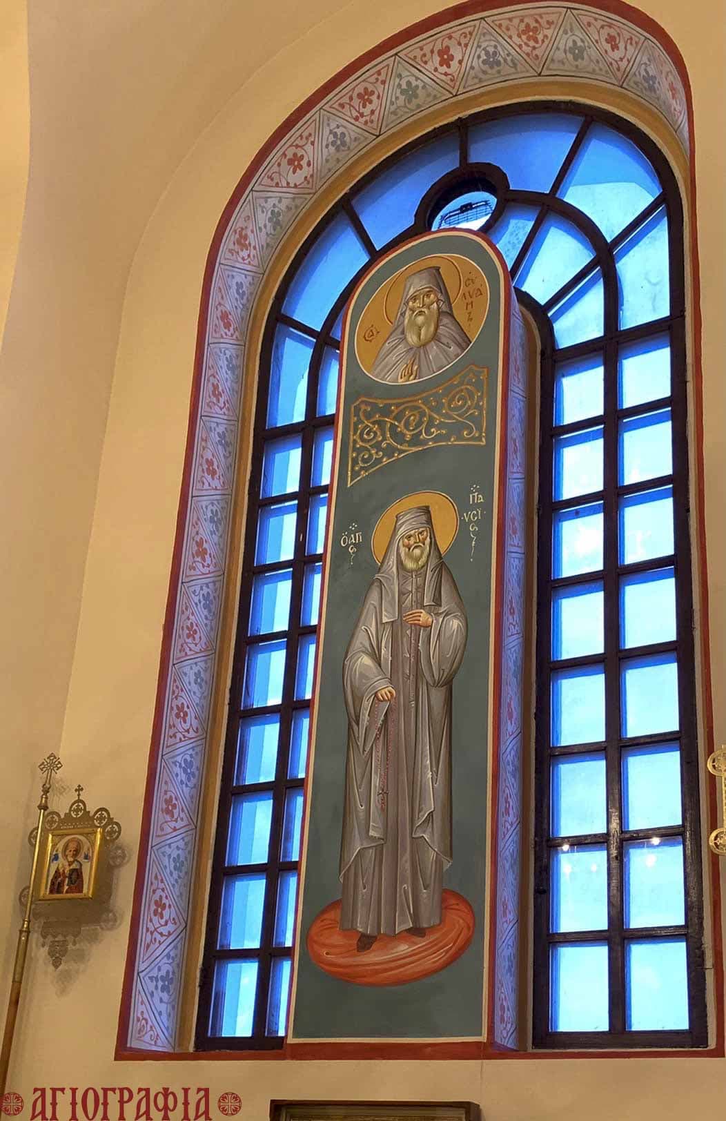 Фрагменты росписей в храме святых апостолов Петра и Павла, г. Берёза, Беларусь