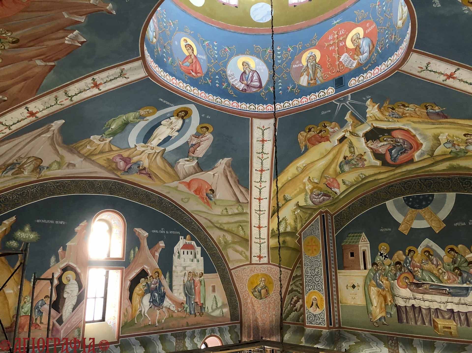 Росписи храма Всех скорбящих Радость, г. Лангепас.