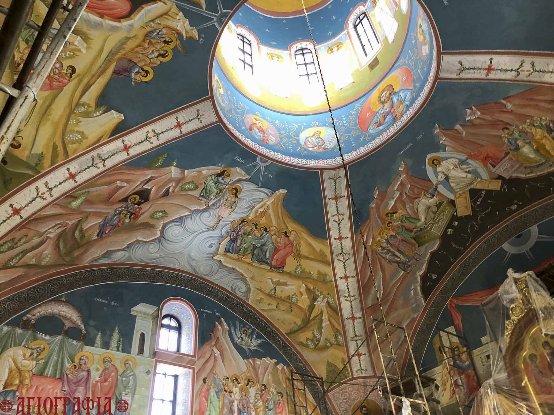 Росписи храма Всех скорбящих Радость, г. Лангепас.