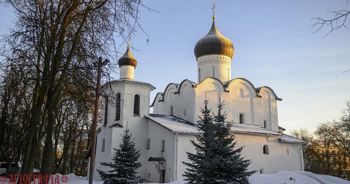 Храм свт. Василия Великого на Горке, г. Псков